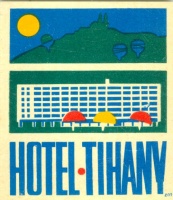 Hotel Tihany [Bőrönd matrica]