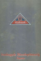 Lágyöntésű kulcsok - Vasárugyár Rt. Sopron (áruminta-katalógus)