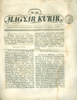 Márton József (szerk.) : Magyar Kurir. Nr. 39.