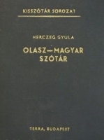 Herczeg Gyula : Olasz - magyar szótár