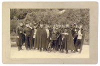 TÁTRA-LOMNIC. Honvéd tiszti iskola csoportkép, 1909.
