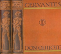 Cervante, (Saavedra Miguel de) : Az elmés nemes Don Quijote de la Mancha. 1-4. köt. (2 kötetben.)