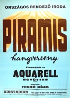 Piramis koncertplakát 1980 