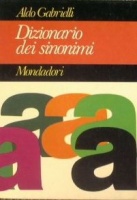 Mondadori, Gabrielli : Dizionario dei sinonimi