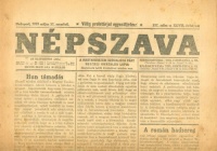 Népszava, 1919. május 17. - A Magyarországi Szocialista Párt reggeli hivatalos lapja