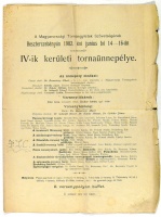 A Magyarországi Tornaegyletek Szövetségének Beszterczebányán 1902. évi junius hó 14-16-án rendezendő IV-ik kerületi tornaünnepélye. [FTC meccs]