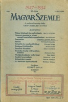 Magyar Szemle XV. kötet. 1932./4. sz.