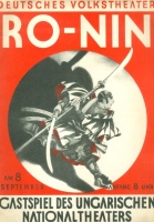RO-NIN - Gastspiel des Ungarischen Nationaltheaters [1936. sept.]