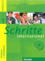 Daniela Niebisch, Franz Specht, Monika Bovermann, Monika Reimann, Sylvette Penning-Hiemstra : Schritte International 1 - KURSBUCH + ARBEITSBUCH + CD