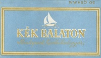 Kék Balaton, 50 gramm - Budapesti Csokoládégyár [csokoládépapír]