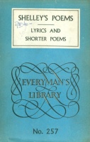 Shelley, (Percy Bysshe ) : Shelley's Poems I. - Lyrics & Shorter Poems
