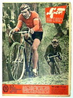 Sport im Bild. [német nyelvű sportmagazin Hajrá Fradi című cikkel, 1957]
