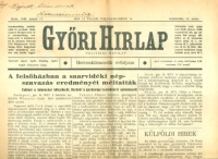Győri Hirlap 1935. január 17. - Politikai napilap 