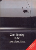 119.   [Subaru.] Zum einstieg in die neunziger jahre. [reklámprospektus német nyelven]<br><br>[advertising brochure in German]  : 
