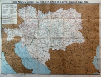 204. Artaria's Eisenbahn-u, Post- und Communications-Karte von Oesterreich-Ungarn 1893. [Ausztria-Magyarország vasúti, postai, hírközlési térképe.]<br><br>[Map of the Austro-Hungarian Monarchy 1893.]  : 
