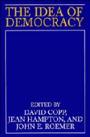 Copp, David - Hampton, Jean - Roemer, John E. (edit.) : The Idea of Democracy