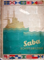 327. Saba Schiffsbilder. [beragasztós album - komplett]<br><br>[Cigarette card album - complete]  : 