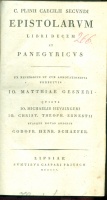 Plinius, Caecilius Secundus Gaius : Epistolarum Libri Decem et Panegyricus.