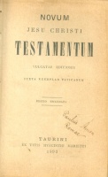 Novum Jesu Christi Testamentum - Vulgatae Editionis