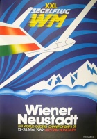 Holouber, ? (graf.) : XXI. Segelflug WM - Wiener Neustadt 1989 Austria-Hungary