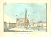Die Dom Kircke St. Stephan in Wien