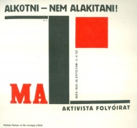 Csaplár Ferenc (szerk. és tervezte) - Szabó Júlia (írta) : Avantgarde folyóiratok 1920-1930