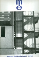 Magyar Építőművészet 1975/1 - Hungarian Architecture, Congress issue