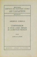 Corsinus, Amerigus : Compendium in vitam Cosmi Medicis ad Laurentium Medicem