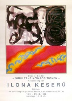 Ausstellung von Ilona Keserü Ölbilder - im Haus Ungarn (Berlin), 1992.