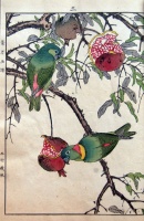 090.     IMAO KEINEN : Keinen's Flower-and-Bird Painting Manual (Keinen kacho gafu).
