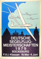 Ismeretlen/Unbekannten : Deutsche Segelflugmeisterschaften. 1979. Bückeburg