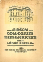 Lábán Antal : A Bécsi Collegium Hungaricum