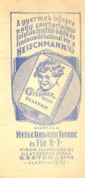 Gyermek (BÉBÉ) szappan - Heischmann Ferencz és fia R.T.