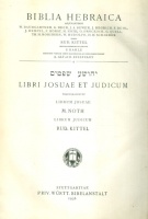 Kittel, Rud.  (Ed.) : Biblia Hebraica 4-10.