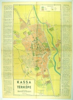 Kassa THJ. sz. kir. város térképe. [1930-as évek]