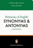 Fergusson, Rosalind (edit.) : Dictionary of English Synonyms & Antonyms