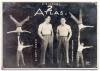 Atlas Trio. Modern erőgimnasztika tornász csoport. 7 db. kép.