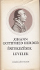 Herder, Johann Gottfried : Értekezések. Levelek.