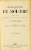 Moliére [Jean-Baptiste Poquelin] : Oeuvres complétes de Moliére. 1. Tome premier.