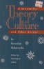 Malinowski, Bronislaw : A Scientific Theory of Culture and other Essays