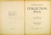 Ojetti, Ugo : Catalogue de la collection Pisa I-II.