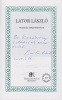 Lator László : -- versei és versfordításai  (Dedikált)
