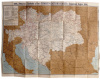 Artaria's Eisenbahn-u, Post- und Communications-Karte von Oesterreich-Ungarn 1894. [Ausztria-Magyarország vasúti, postai, hírközlési térképe.]
