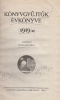 Kőhalmi Béla (szerk.) : Könyvgyűjtők Évkönyve 1919-re