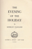 Hazzard, Shirley : The Evening of the Holiday