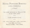 Hotel Bortoli - Lido-Venezia (Brochure)