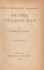 Shaw, Bernard : The Three Unpleasant Plays