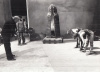 [Secchiaroli, Tazio] : FELLINI: NŐK VÁROSA. (La Cittá delle donne, 1980.). 3 db. werkfotó a film forgatásáról. A fotókat Tazio Secchiaroli (1925-1998) készítette.
