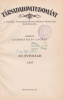 Társadalomtudomány. XV.évf., 1935. - A Magyar Társadalomtudományi Társulat folyóirata