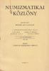 Bíróné Sey Katalin (szerk.) : Numizmatikai Közlöny XC-XCI. évf. 1991-1992.